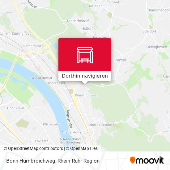 Bonn Humbroichweg Karte