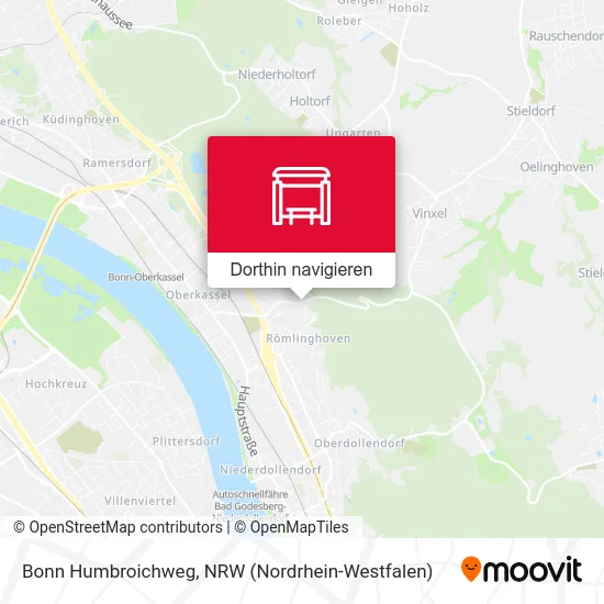 Bonn Humbroichweg Karte