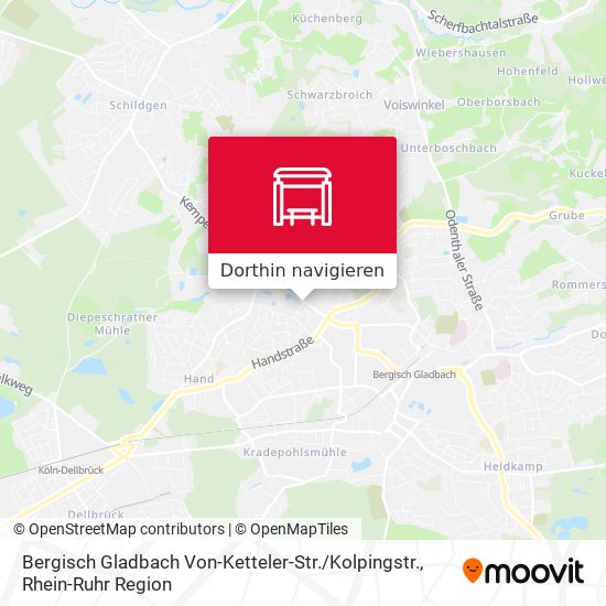 Bergisch Gladbach Von-Ketteler-Str. / Kolpingstr. Karte
