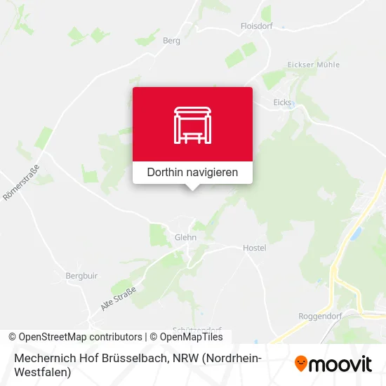 Mechernich Hof Brüsselbach Karte