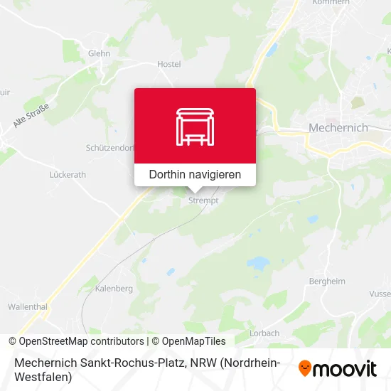 Mechernich Sankt-Rochus-Platz Karte