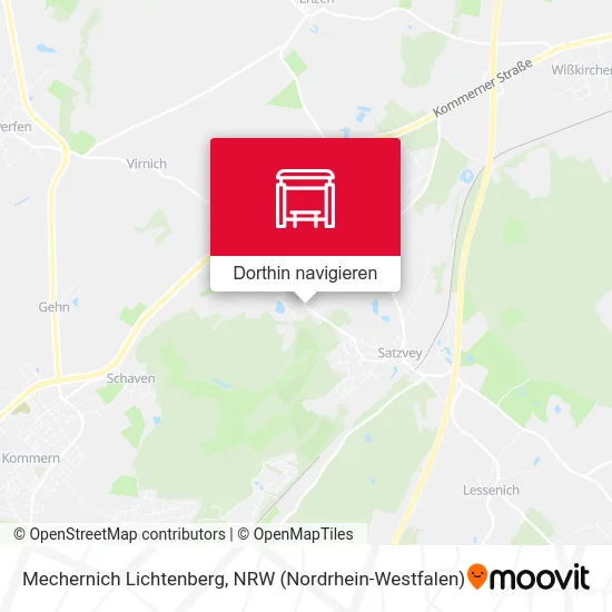 Mechernich Lichtenberg Karte