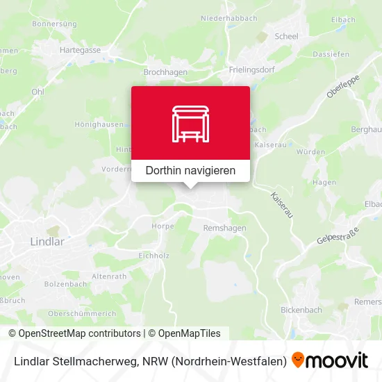 Lindlar Stellmacherweg Karte