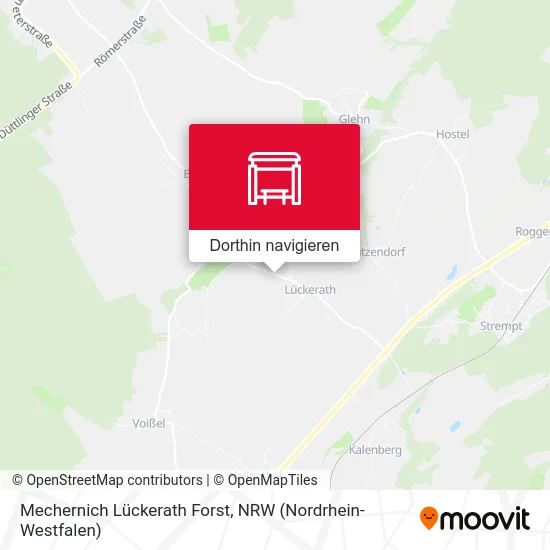 Mechernich Lückerath Forst Karte