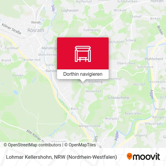 Lohmar Kellershohn Karte