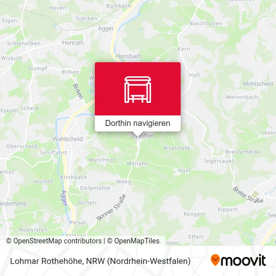 Lohmar Rothehöhe Karte