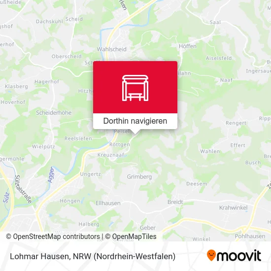 Lohmar Hausen Karte