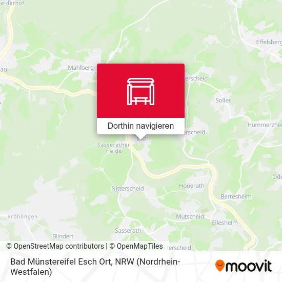 Bad Münstereifel Esch Ort Karte