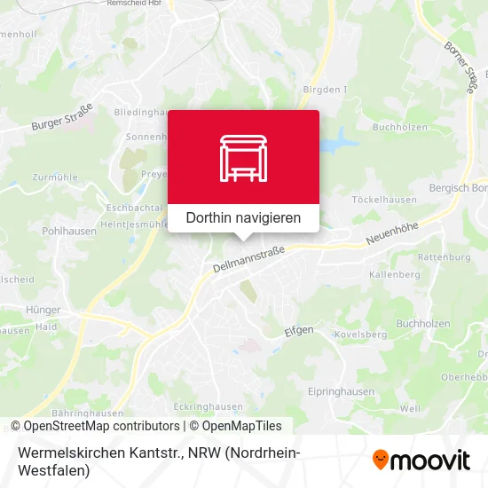 Wermelskirchen Kantstr. Karte