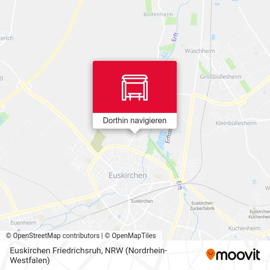 Euskirchen Friedrichsruh Karte