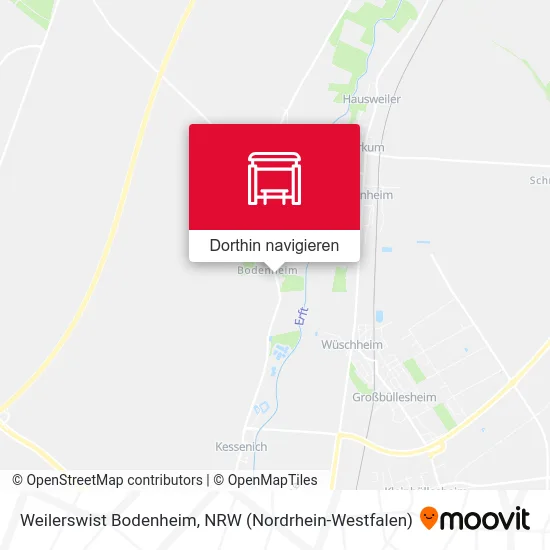 Weilerswist Bodenheim Karte