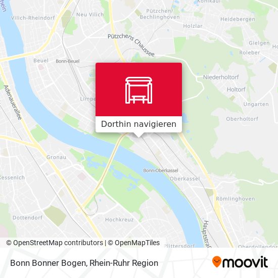 Bonn Bonner Bogen Karte