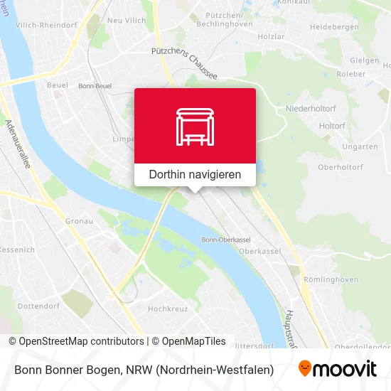 Bonn Bonner Bogen Karte