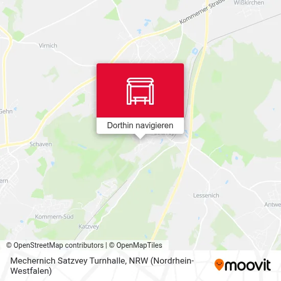 Mechernich Satzvey Turnhalle Karte