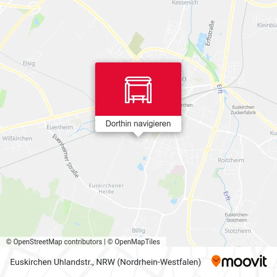 Euskirchen Uhlandstr. Karte