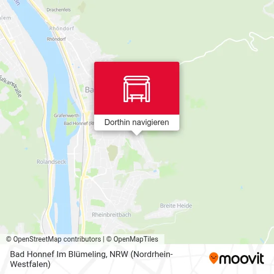 Bad Honnef Im Blümeling Karte