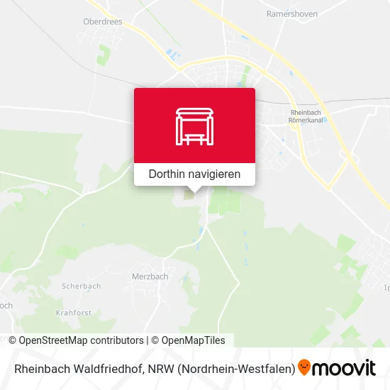 Rheinbach Waldfriedhof Karte