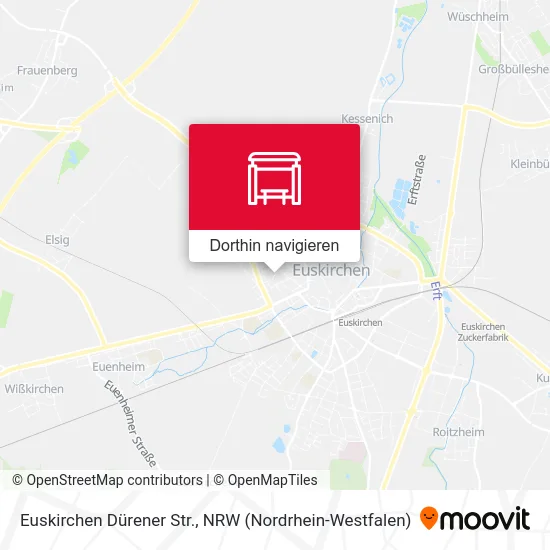 Euskirchen Dürener Str. Karte