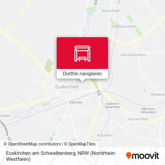 Euskirchen am Schwalbenberg Karte