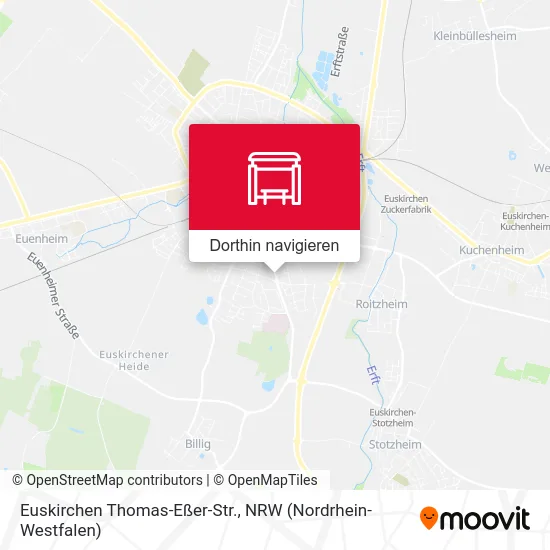 Euskirchen Thomas-Eßer-Str. Karte