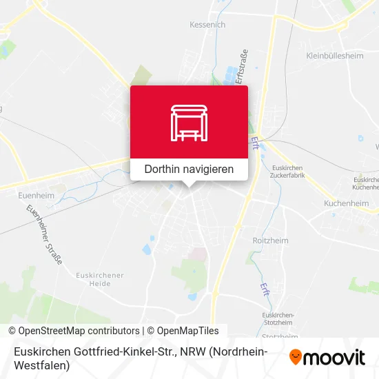 Euskirchen Gottfried-Kinkel-Str. Karte