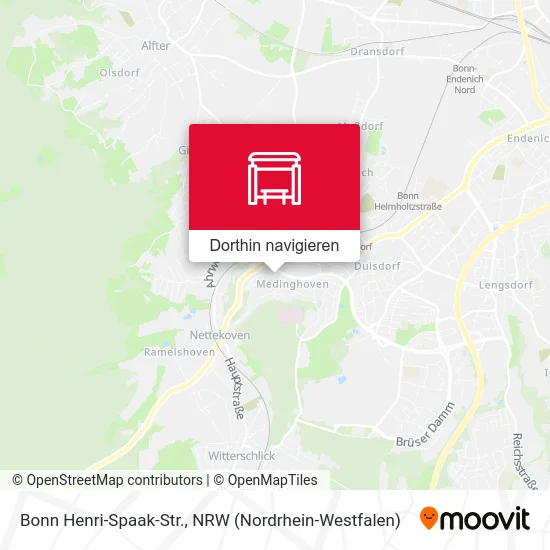 Bonn Henri-Spaak-Str. Karte