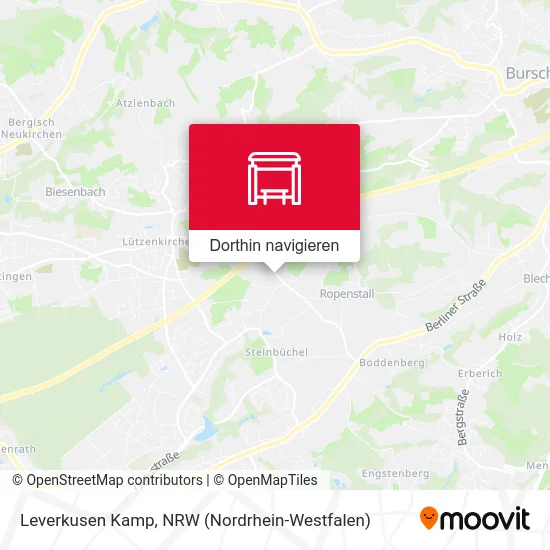 Leverkusen Kamp Karte