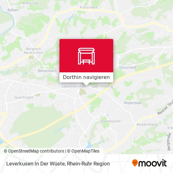 Leverkusen In Der Wüste Karte