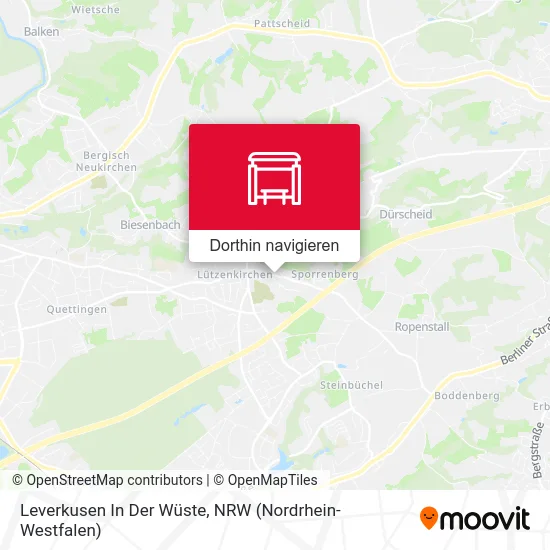 Leverkusen In Der Wüste Karte