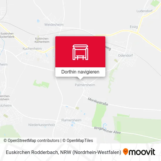 Euskirchen Rodderbach Karte