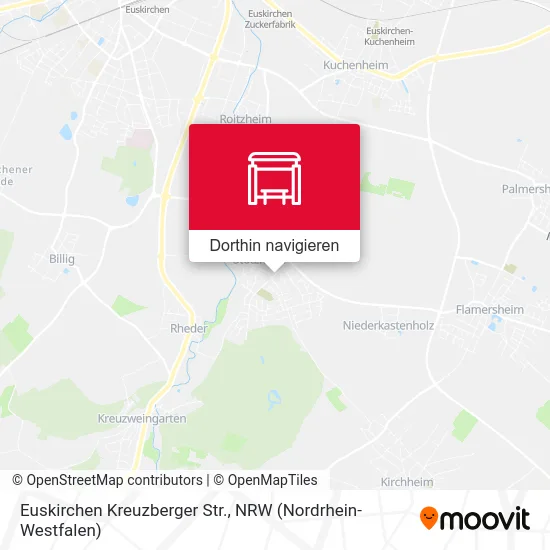 Euskirchen Kreuzberger Str. Karte