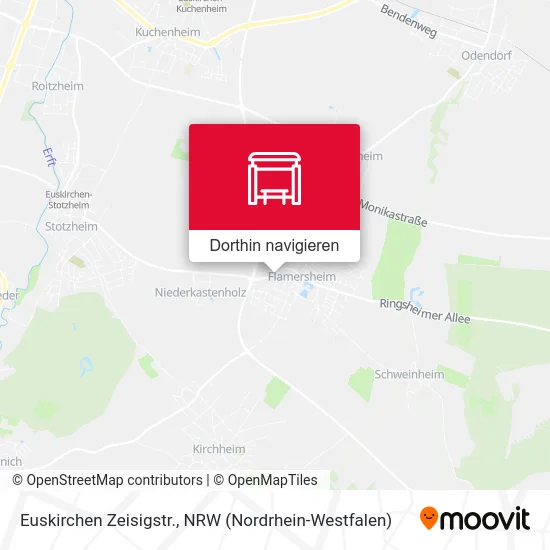 Euskirchen Zeisigstr. Karte