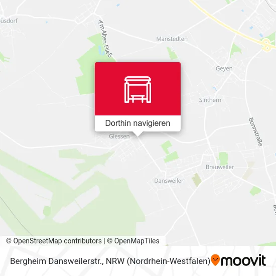 Bergheim Dansweilerstr. Karte