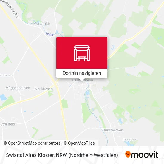 Swisttal Altes Kloster Karte