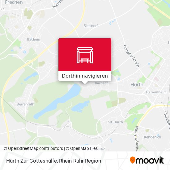 Hürth Zur Gotteshülfe Karte