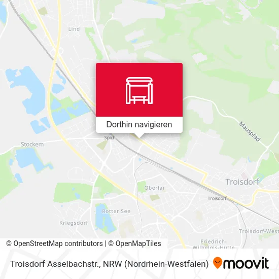 Troisdorf Asselbachstr. Karte