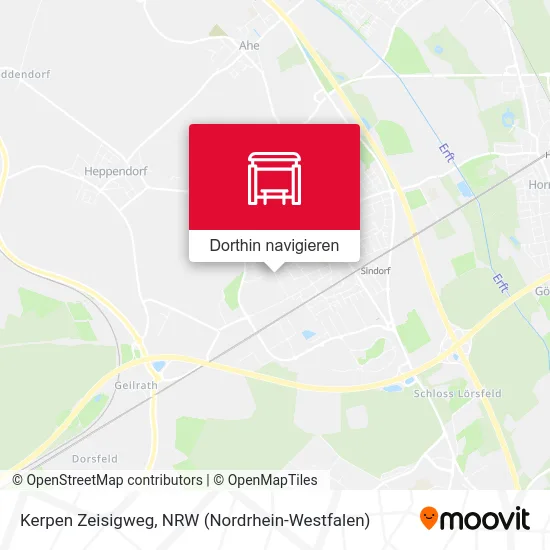 Kerpen Zeisigweg Karte