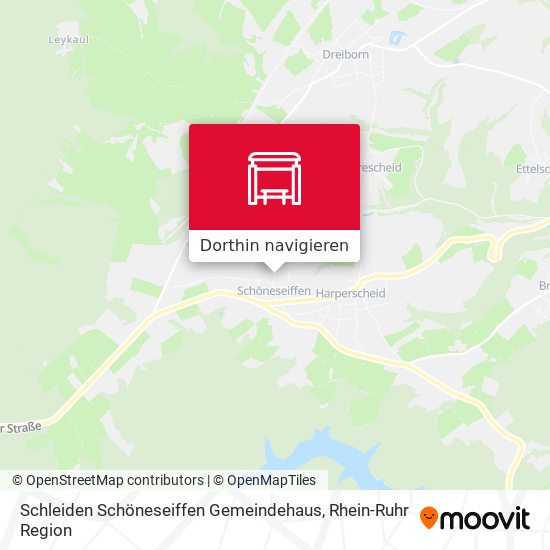 Schleiden Schöneseiffen Gemeindehaus Karte