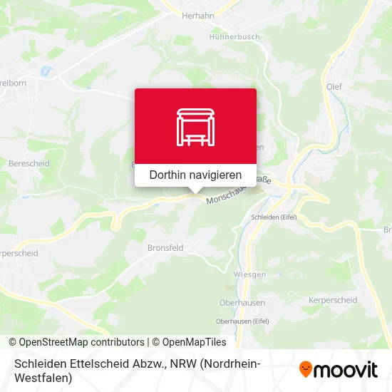 Schleiden Ettelscheid Abzw. Karte