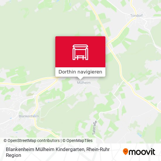 Blankenheim Mülheim Kindergarten Karte