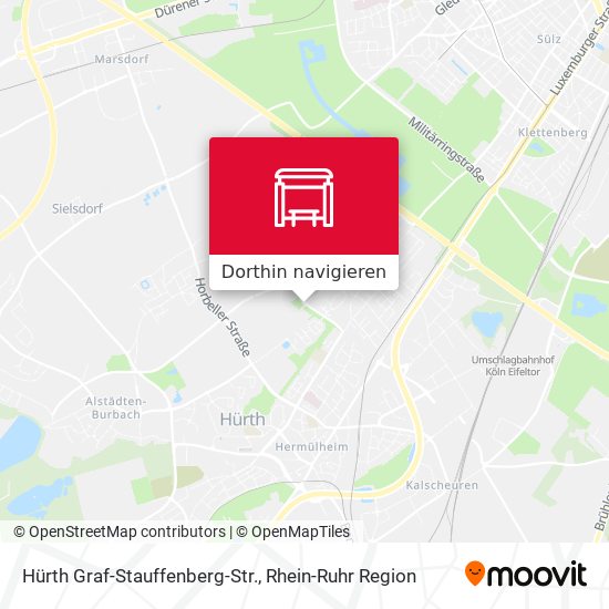 Hürth Graf-Stauffenberg-Str. Karte