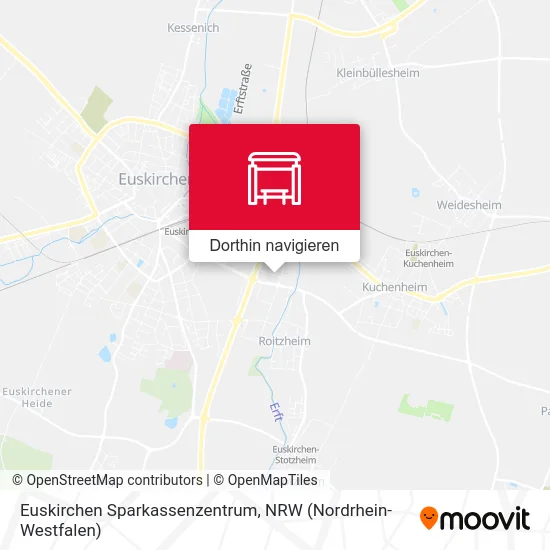 Euskirchen Sparkassenzentrum Karte