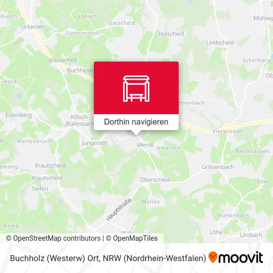Buchholz (Westerw) Ort Karte