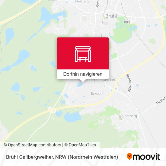 Brühl Gallbergweiher Karte