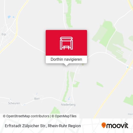 Erftstadt Zülpicher Str. Karte