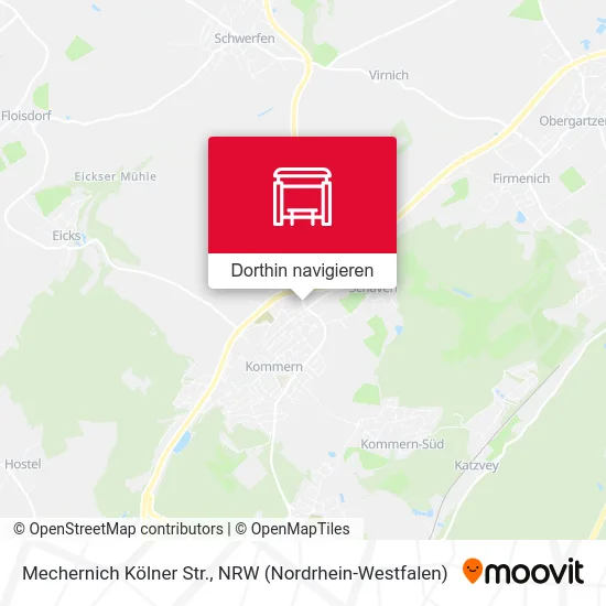 Mechernich Kölner Str. Karte