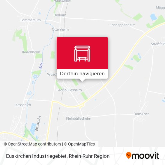 Euskirchen Industriegebiet Karte