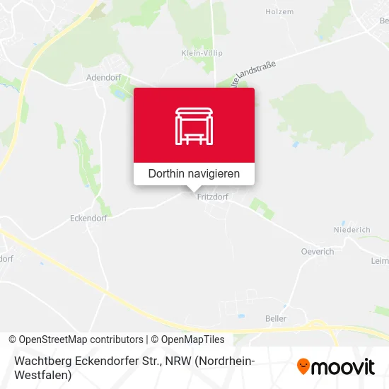 Wachtberg Eckendorfer Str. Karte