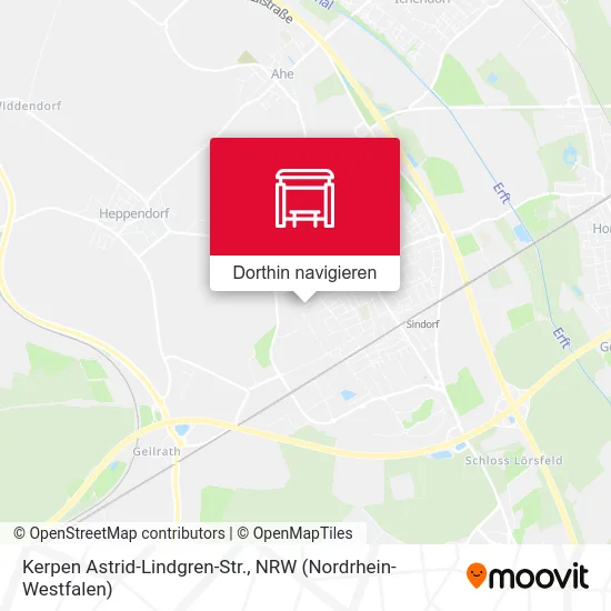 Kerpen Astrid-Lindgren-Str. Karte