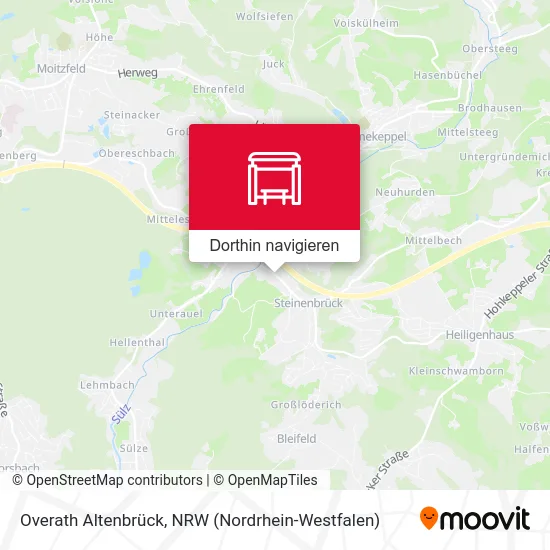 Overath Altenbrück Karte